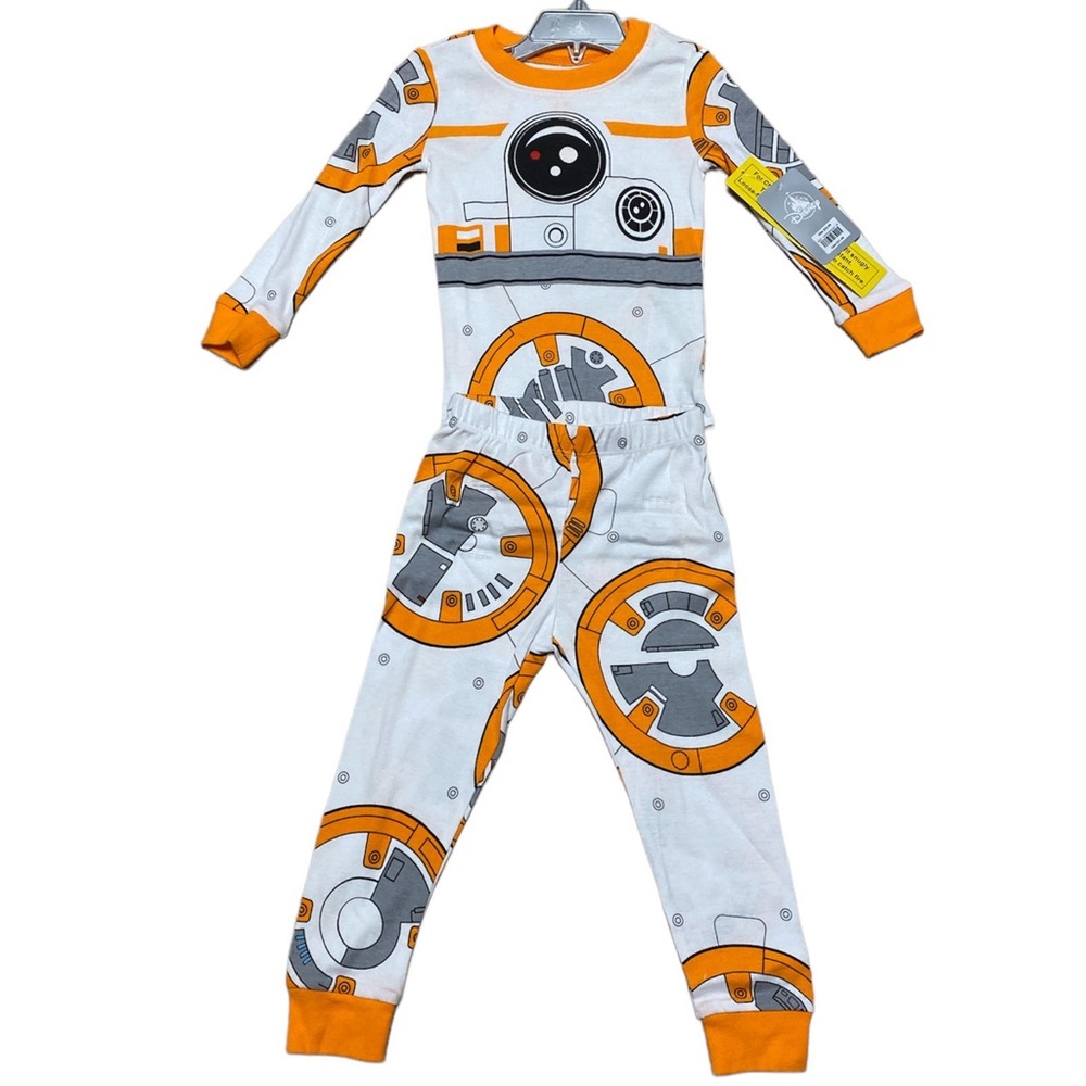 Star Wars BB8 Sleepwear Set Disney PJ PALS for Toddler Youth Unisex Size 3T New